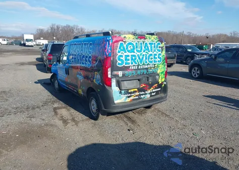 2017 Ram Promaster City Tradesman z USA, uszkodzony, nr VIN ZFBERFABXH6H21696